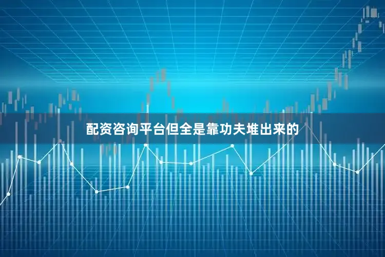 配资咨询平台但全是靠功夫堆出来的